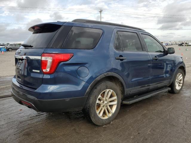1FM5K7BH0HGC99161 - 2017 FORD EXPLORER ლურჯი ფოტო 3