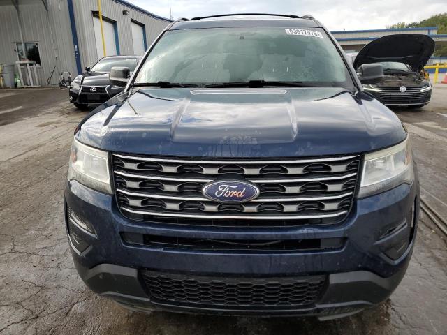 1FM5K7BH0HGC99161 - 2017 FORD EXPLORER ლურჯი ფოტო 5