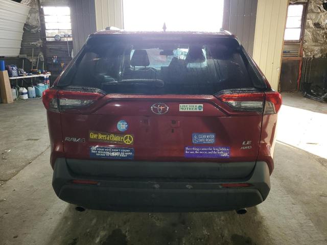 2T3F1RFV5KC055638 - 2019 TOYOTA RAV4 LE Марун фото 6