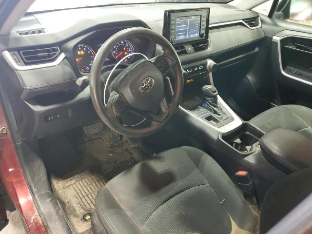 2T3F1RFV5KC055638 - 2019 TOYOTA RAV4 LE Марун фото 8
