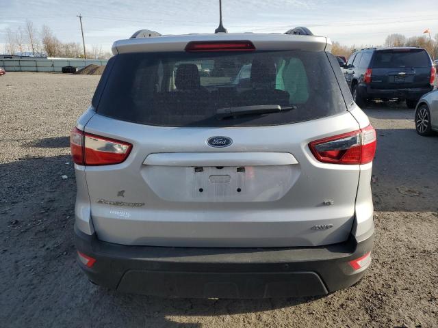 MAJ6S3GL7MC409418 - 2021 FORD ECOSPORT SE ვერცხლისფერი ფოტო 6
