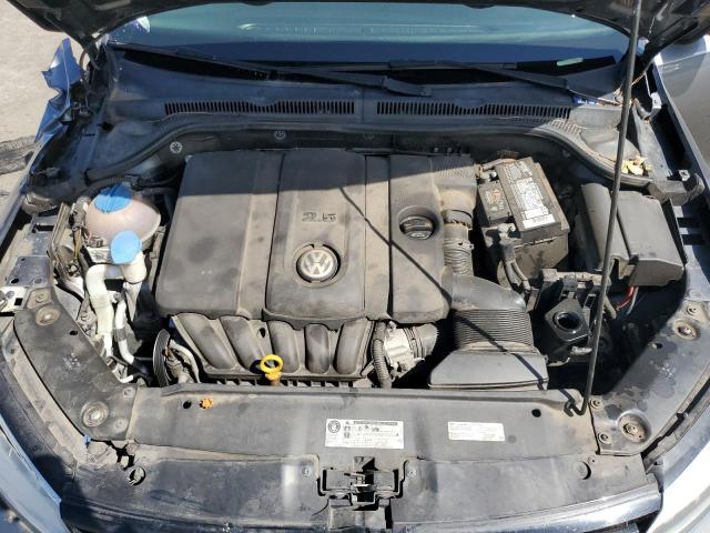 3VWDX7AJ3DM402589 - 2013 VOLKSWAGEN JETTA SE GRAY photo 11