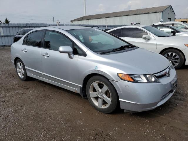 2HGFA16566H038922 - 2006 HONDA CIVIC LX 银色 照片 4