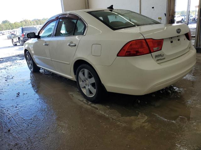 KNAGE228295323493 - 2009 KIA OPTIMA LX WHITE photo 2