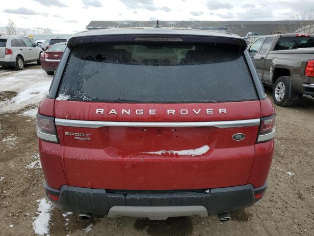 SALWR2VF7GA546879 - 2016 LAND ROVER RANGE ROVE HSE RED photo 6