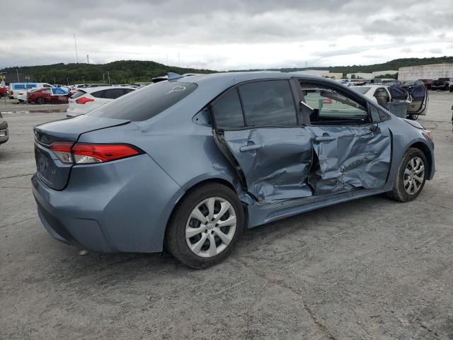 5YFEPMAE9NP363493 - 2022 TOYOTA COROLLA LE Mavi foto 3