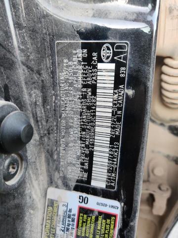 2T1BURHE0JC114282 - 2018 TOYOTA COROLLA L 黑色 照片 12