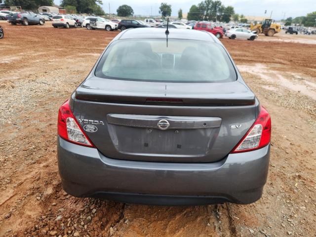 3N1CN7AP6KL851487 - 2019 NISSAN VERSA S GRAY photo 6