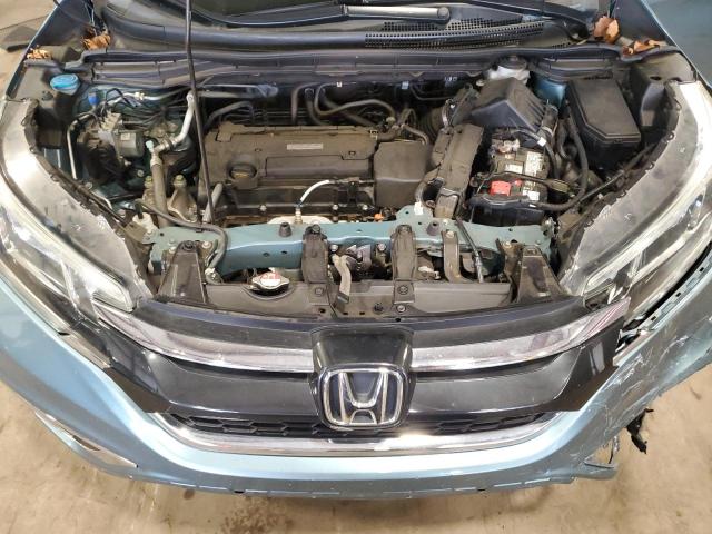 2HKRM4H54GH633035 - 2016 HONDA CR-V EX BLUE photo 12