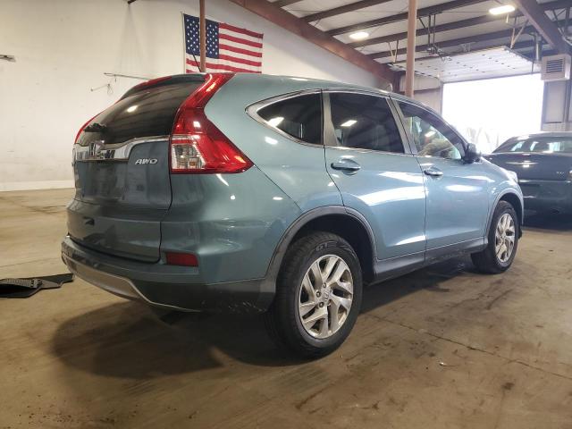 2HKRM4H54GH633035 - 2016 HONDA CR-V EX BLUE photo 3