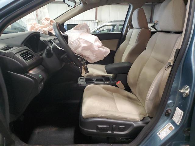 2HKRM4H54GH633035 - 2016 HONDA CR-V EX BLUE photo 7