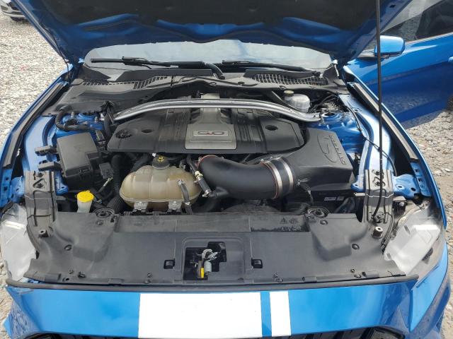 1FA6P8CF9K5166596 - 2019 FORD MUSTANG GT ლურჯი ფოტო 11