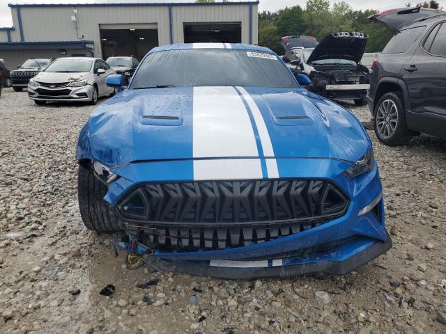 1FA6P8CF9K5166596 - 2019 FORD MUSTANG GT ლურჯი ფოტო 5