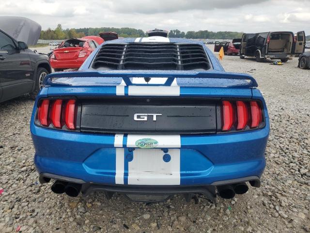 1FA6P8CF9K5166596 - 2019 FORD MUSTANG GT ლურჯი ფოტო 6