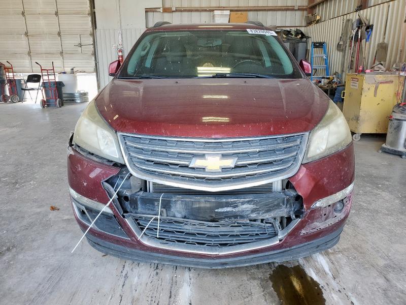 1GNKRGKD4FJ230089 - 2015 CHEVROLET TRAVERSE LT 勃艮第红 照片 5
