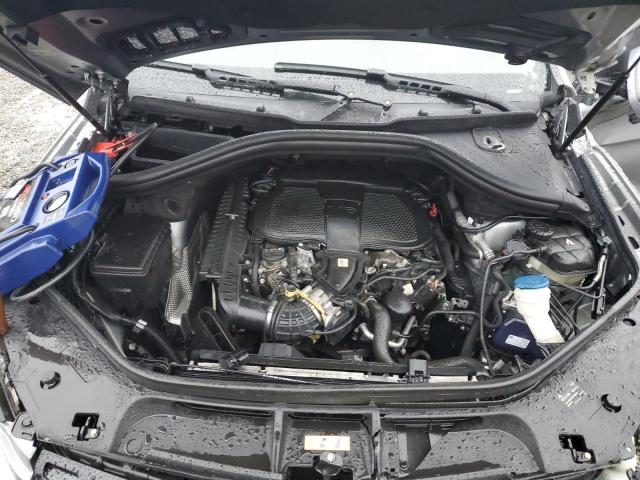 4JGDA5HB0DA187818 - 2013 MERCEDES-BENZ ML 350 4MATIC SILVER photo 11