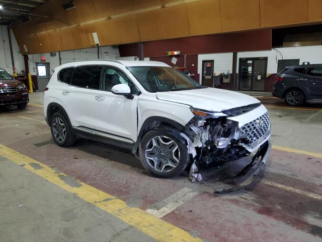 KM8S6DA28NU057993 - 2022 HYUNDAI SANTA FE SEL WHITE photo 4