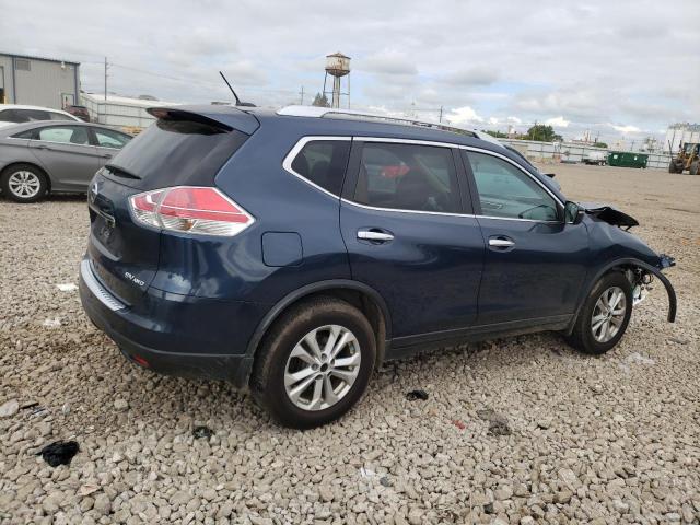 KNMAT2MV7FP571711 - 2015 NISSAN ROGUE S 蓝色 照片 3