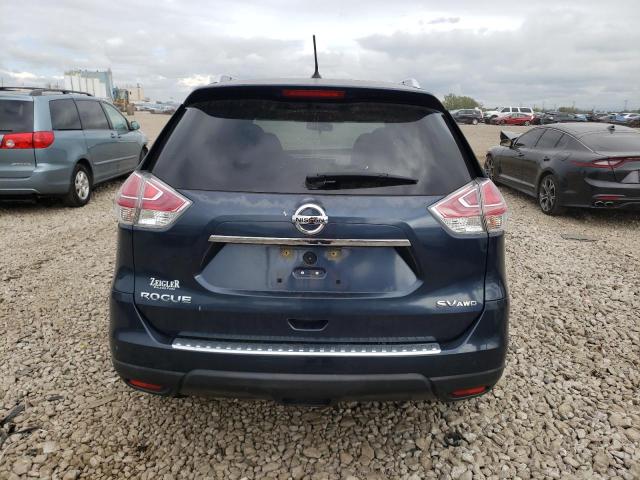 KNMAT2MV7FP571711 - 2015 NISSAN ROGUE S 蓝色 照片 6