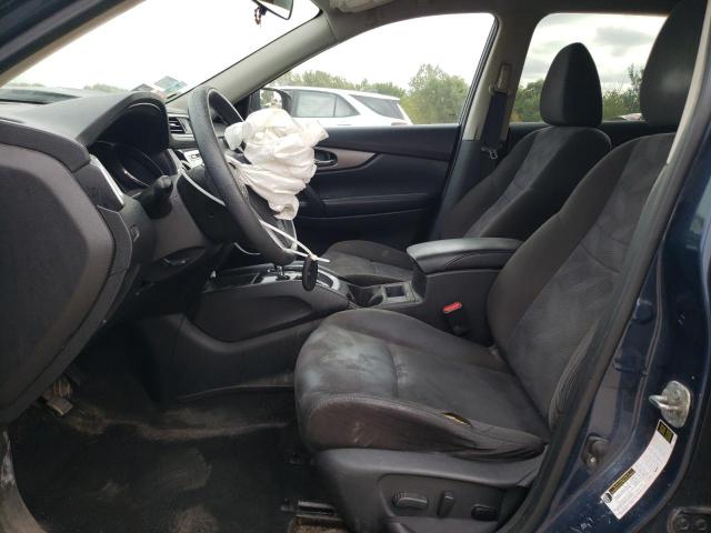 KNMAT2MV7FP571711 - 2015 NISSAN ROGUE S 蓝色 照片 7