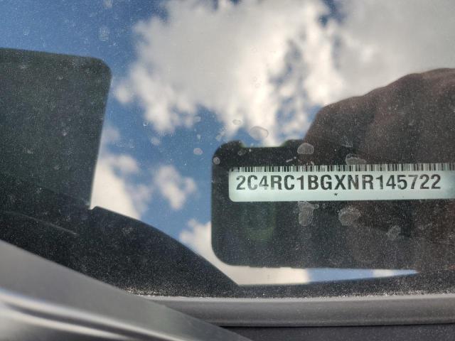 2C4RC1BGXNR145722 - 2022 CHRYSLER PACIFICA TOURING L Սև լուսանկար 13