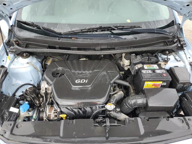 KMHCU5AE0DU118925 - 2013 HYUNDAI ACCENT GLS Көк фото 12