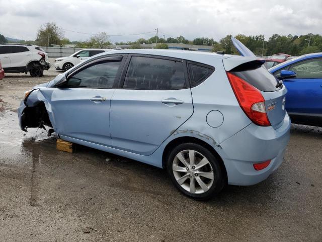 KMHCU5AE0DU118925 - 2013 HYUNDAI ACCENT GLS Көк фото 2