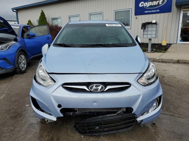 KMHCU5AE0DU118925 - 2013 HYUNDAI ACCENT GLS Көк фото 5