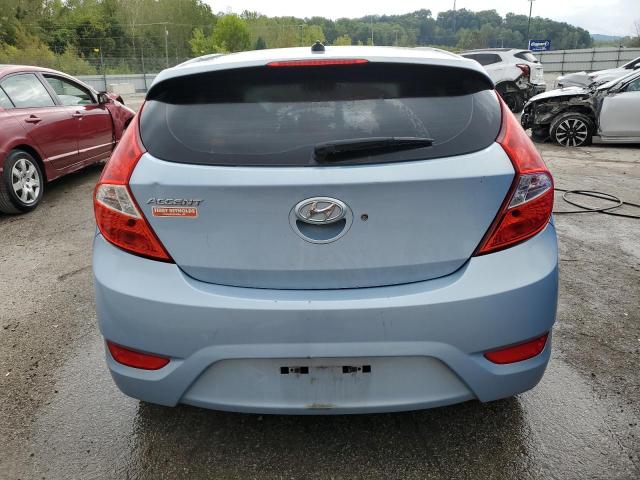 KMHCU5AE0DU118925 - 2013 HYUNDAI ACCENT GLS Көк фото 6