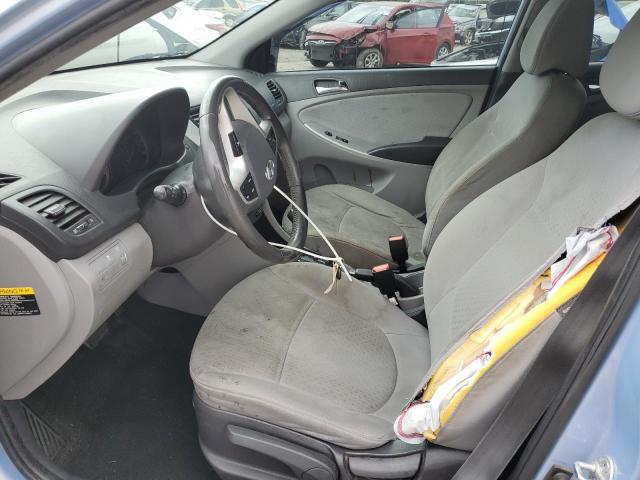 KMHCU5AE0DU118925 - 2013 HYUNDAI ACCENT GLS Көк фото 7