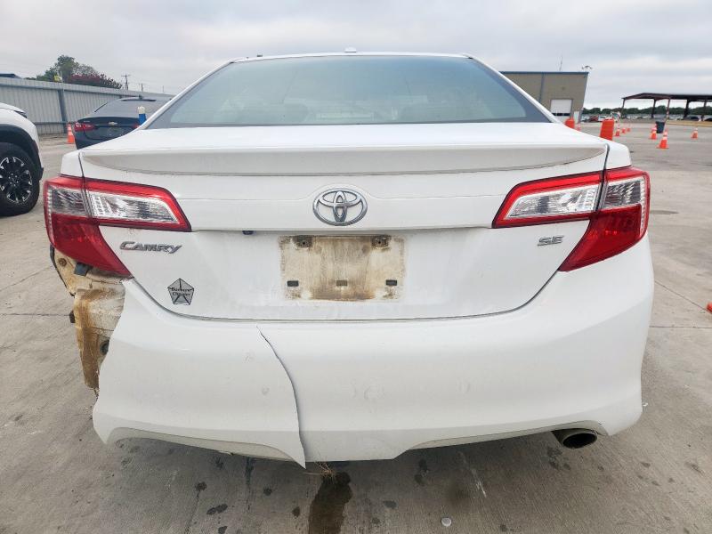 4T1BF1FK4EU407790 - 2014 TOYOTA CAMRY L WHITE photo 6