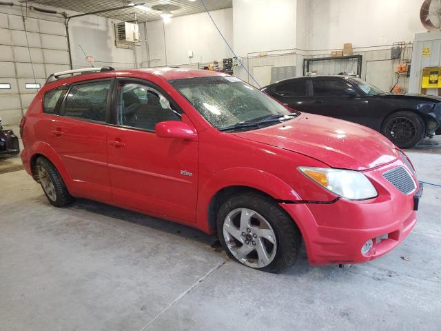 5Y2SM66805Z442003 - 2005 PONTIAC VIBE წითელი ფოტო 4