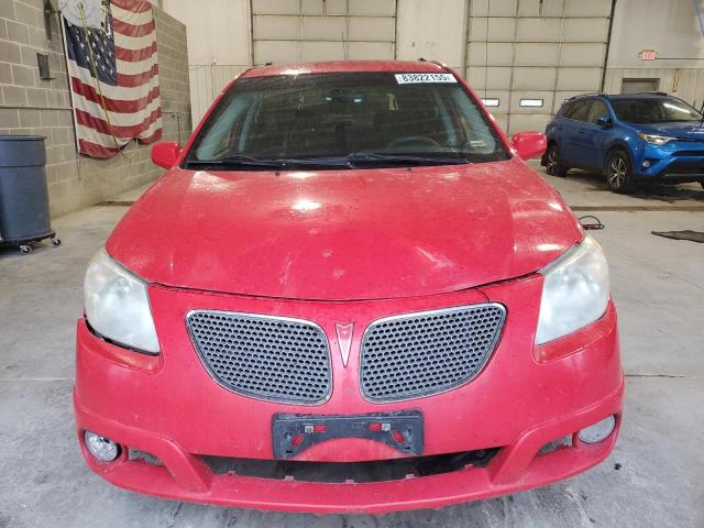 5Y2SM66805Z442003 - 2005 PONTIAC VIBE წითელი ფოტო 5