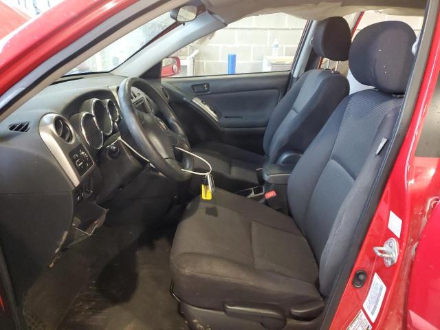 5Y2SM66805Z442003 - 2005 PONTIAC VIBE წითელი ფოტო 7