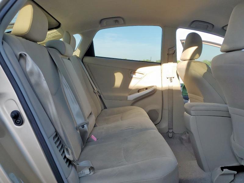 JTDKN3DU4B1430183 - 2011 TOYOTA PRIUS 金色 照片 10