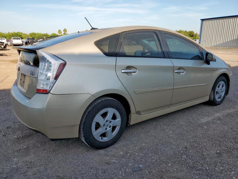 JTDKN3DU4B1430183 - 2011 TOYOTA PRIUS 金色 照片 3