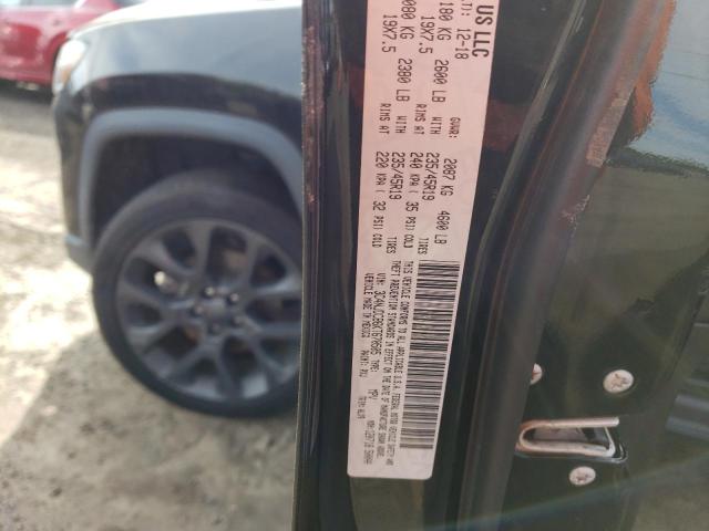 3C4NJDCB6KT670505 - 2019 JEEP COMPASS LIMITED Чорний фото 13