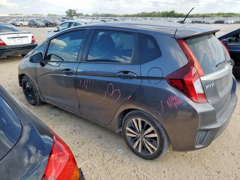 3HGGK5H86FM763664 - 2015 HONDA FIT EX Szary zdjęcie 2