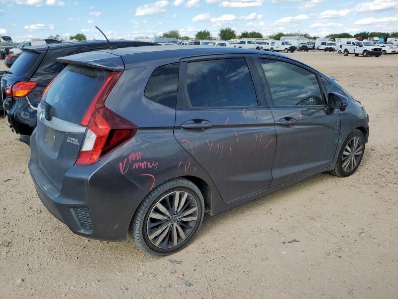 3HGGK5H86FM763664 - 2015 HONDA FIT EX Szary zdjęcie 3