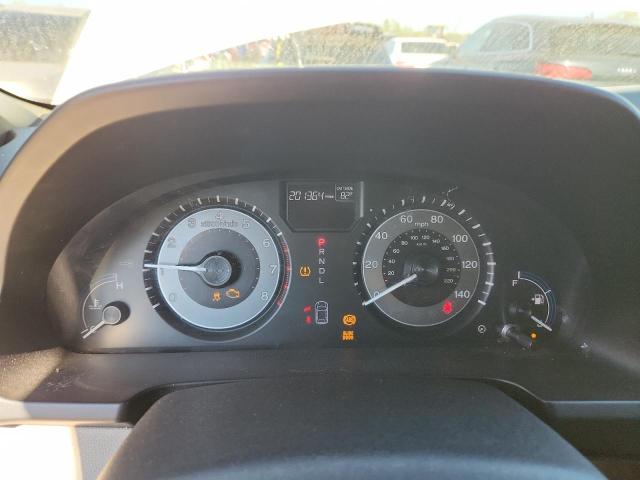 5FNRL5H48BB063659 - 2011 HONDA ODYSSEY EX WHITE photo 9