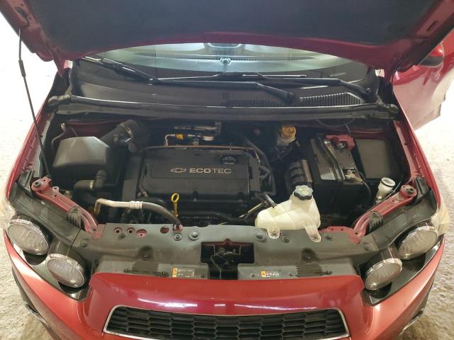 1G1JC6SG9D4159485 - 2013 CHEVROLET SONIC LT 栗色 照片 11