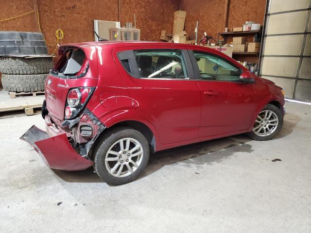 1G1JC6SG9D4159485 - 2013 CHEVROLET SONIC LT 栗色 照片 3