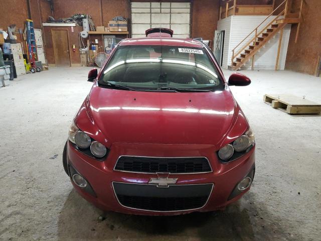 1G1JC6SG9D4159485 - 2013 CHEVROLET SONIC LT 栗色 照片 5