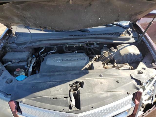 2HNYD28238H506111 - 2008 ACURA MDX BURGUNDY photo 12