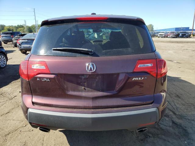 2HNYD28238H506111 - 2008 ACURA MDX BURGUNDY photo 6