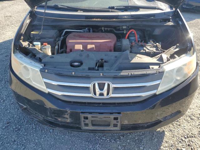 5FNRL5H64BB103690 - 2011 HOND ODYSSEY EXL Чорний фото 12