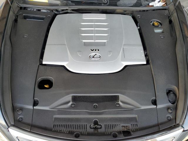 JTHBL46F275046993 - 2007 LEXUS LS 460 CHARCOAL photo 11