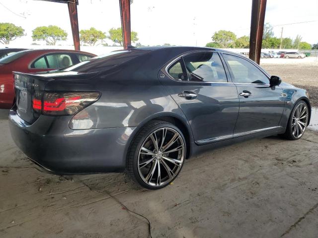 JTHBL46F275046993 - 2007 LEXUS LS 460 CHARCOAL photo 3
