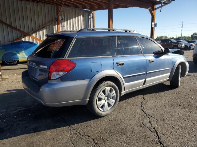 4S4BP60C186364708 - 2008 SUBARU OUTBACK BLUE photo 3