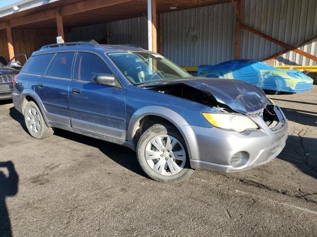 4S4BP60C186364708 - 2008 SUBARU OUTBACK BLUE photo 4